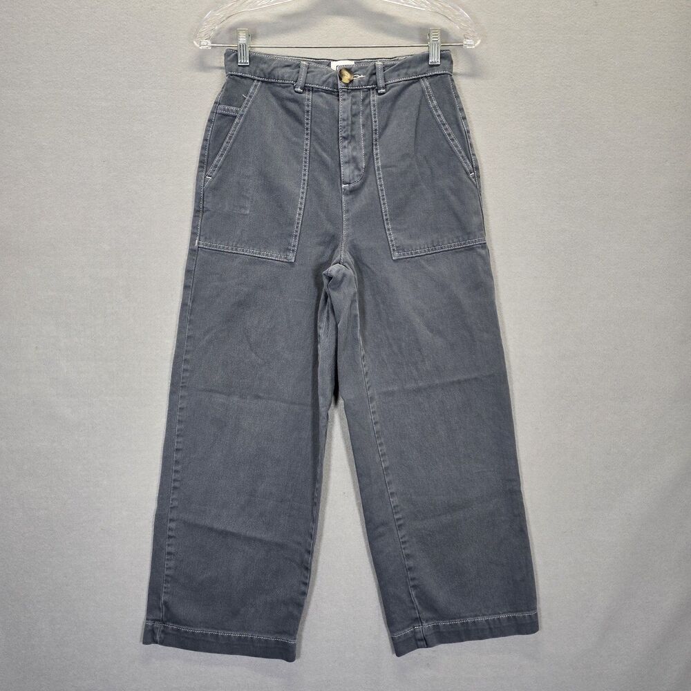 BDG Urban Outfitters Jeans Womens 27 Gray High Rise Wide Leg Baggy Skater Grunge